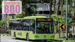 SBS Transit Service 800 - SG1127A Mercedes-Benz O530 Citaro