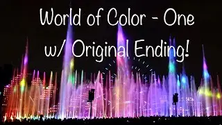 World of Color - ONE - Original Ending - Full Show OPENING NIGHT at Disney California Adventure 2023