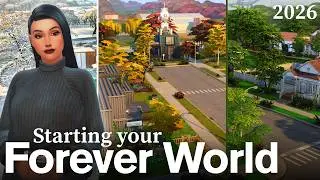 🍂How To Start A Sims 4 Forever World (Ultimate Guide 2026)