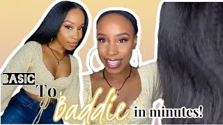 IM A BELIEVER AGAIN! NO LEAVE OUT REQUIRED!😱 OUTRE’S PERFECT Hairline Shanice| TEXTURED FRONTAL Wig