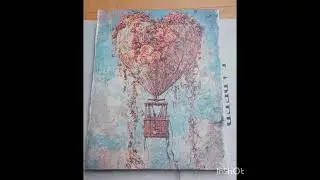 A quick reel making a beautiful wall picture for Valentine's Day! Using a Reba Rose Creations paper!