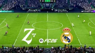 FC 26 Rush Mode - Zlatan FC vs Real Madrid - 5v5 Rush Gameplay