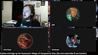 The Saturday Stream with special guests Vinnie Tartamella and Red Gaze!