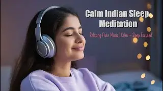 Calm Indian Sleep Meditation (Looping, Deep Relaxation) | Calm + Sleep Focused