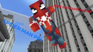 Minecraft Spider man ps4 (NEW SUIT SAME OLD ME)