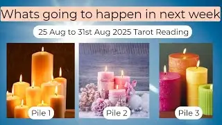 Pick a Card 🌞 Weekly Horoscope 👁️ Your Weekly Tarot Reading for 25th to 31st Aug 2025 🔮 Week Ahead