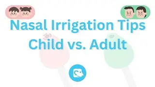 Child Nasal Irrigation Tip vs. Adult Nasal Irrigation Tips by Sanvic