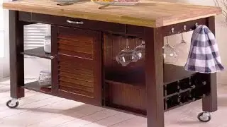 Butcher Block Island Cart Will Beautify Your Kitchen Decoration