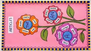 Articles tlm chart for primary school / english tlm / english project / a an the tlm project