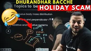 RAJWANT SIR NEW HAIRCUT 😊 EVERY SCHOOL GOING STUDENT HOLIDAY STORY 💀 TARUN SIR ROAST 😈 #pw