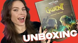 Gwent Lover Unboxes The Physical Game | Witcher 3 Unboxing