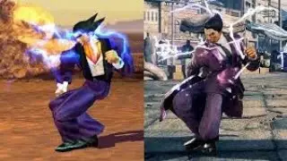 Evolution Of Tekken Lightning Screw Uppercut From PS1 To PS5
