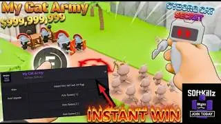 [INF] Сценарий игры My Cat Army | МГНОВЕННЫЙ ВЫИГРЫШ, БЕСПЛАТНЫЕ ДЕНЬГИ/ЯЙЦА и многое другое
