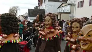 Umzug am Boppelesonntag der Narrenzunft Gole Riedlingen 2023