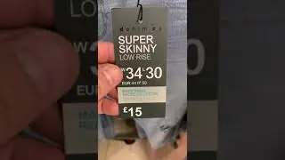 Primark Skinny & Super Skinny Men's Jeans - April 2022