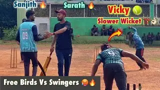 Cricket | Quarter Final ￼| Free Birds vs Swingerz  😳🤯 | New Friends 10k Tournament 🔥