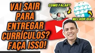 COMO ENTREGAR CURRÍCULO – O JEITO CERTO DE ENTREGAR CURRÍCULO