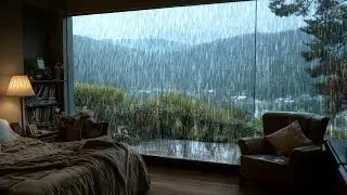 Soft Rain Falling Like Unspoken Feelings | 12 Hours Rain Sounds for Sleeping