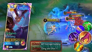 NEW BADANG NERF BRUTAL DAMAGE BUILD | TOP GLOBAL BADANG | MOBILE LEGEND!!