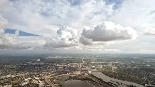 LIVE 7/5/2025 Thunderstorms Entering Eastern Iowa, Drone Views, Radar, Scanner
