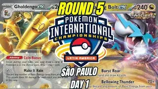 Gholdengo против Raging Bolt, международные чемпионы LATAM, Сан-Паулу, день 1, раунд 5, 2025