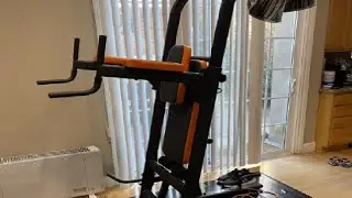 HARISON Multifunction Power Tower with Bench Pull Up Bar Dip Station Review