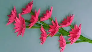 Beautiful Paper Flowers - Paper Craft - DIY Flowers - Home Decor
