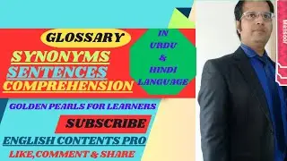 A Deep Sea of Glossary with Synonyms