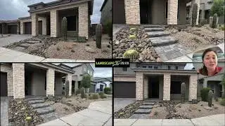 🌵 Scottsdale Front Yard Transformation | Desert Landscape Design Ideas 🌵