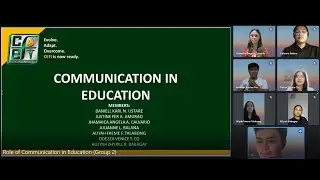 Role of Communication in Education (Group 2)