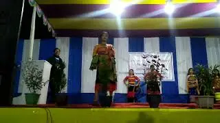 Fashion show. Local place in Assam. Super Duper Fashion. Rabha Culture Dress Fashion.