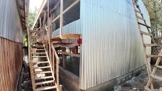 How we constructed this storey poultry house in 18 days.