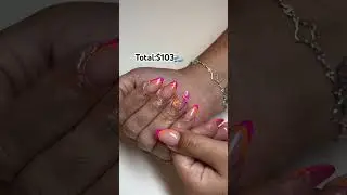 How much money i made in a 3 client nail day!!🫦💰 #nails #nailtech
