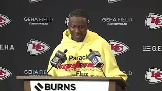Chiefs WR Hollywood Brown speaks about two touchdown performance in 30-17 win over Detriot