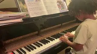 Misha practices 