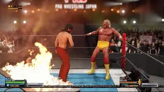 The Great Muta vs. Hulk Hogan w/Jimmy Hart - TLC - WWE 2K25