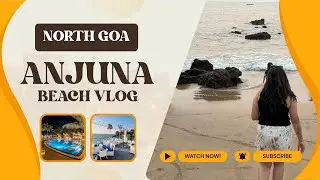 Ep: 3 | Anjuna Beach & Flea Market | Goa’s Most Colorful Experience 🌴