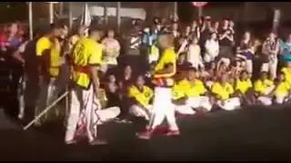 Nillaikalakki Silambam Demo at 2016 Penang Georgetown Heritage Festival