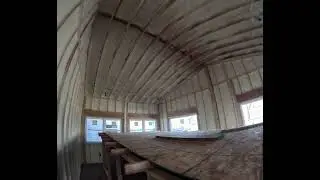 Closed-Cell Spray Foam on Swim Spa Room | Walls, Roof & Gables Insulation (Iowa)