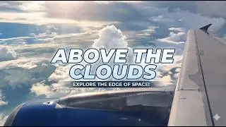 Flight Take off Video | Flying Above the Clouds &ndash; Airplane Window Seat View