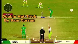 Double Hat-trick by Sam Curran against Toxic PK Santo in RC22 #realcricket22  #oyonomi