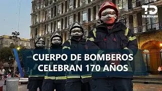Bomberos de la CdMx celebran 170 a&ntilde;os de servicio con desfile