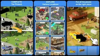 Puzzle City・Brain Logic Puzzle Game Gameplay Android Mobile