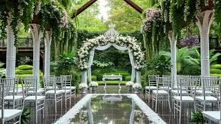 Stunning Outdoor Wedding Venues | 4K Garden Venue Collection | Silent Backgrounds