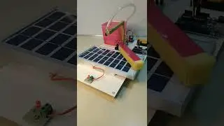 Automatic Solar Panel Cleaning System | #shorts