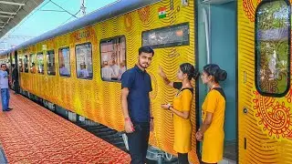 India 1st Private Train Lucknow Tejas Express full journey