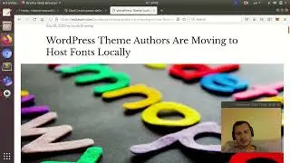 (WordPress) WordPress Themes: Host Google Font Locally - Dev Stream