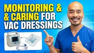 Monitoring and caring for VAC dressing