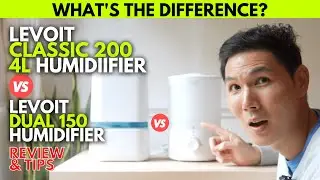 LEVOIT Classic 200 4L Humidifier vs LEVOIT Dual 150 - Which small room humidifier is best?