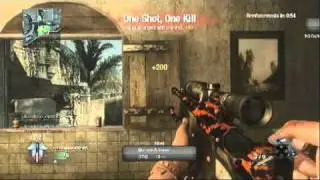 NsQsGaming Call of Duty Black Ops Sniping Minitage